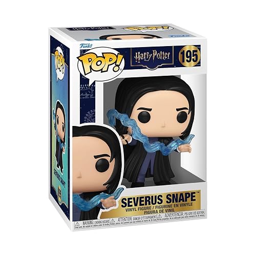 Funko Pop! Movies: Harry Potter - Severus Snape with Patronus | Mercancía Oficial - Figura de Vinilo Coleccionable para Decoración - Regalo de Cumpleaños para Fans