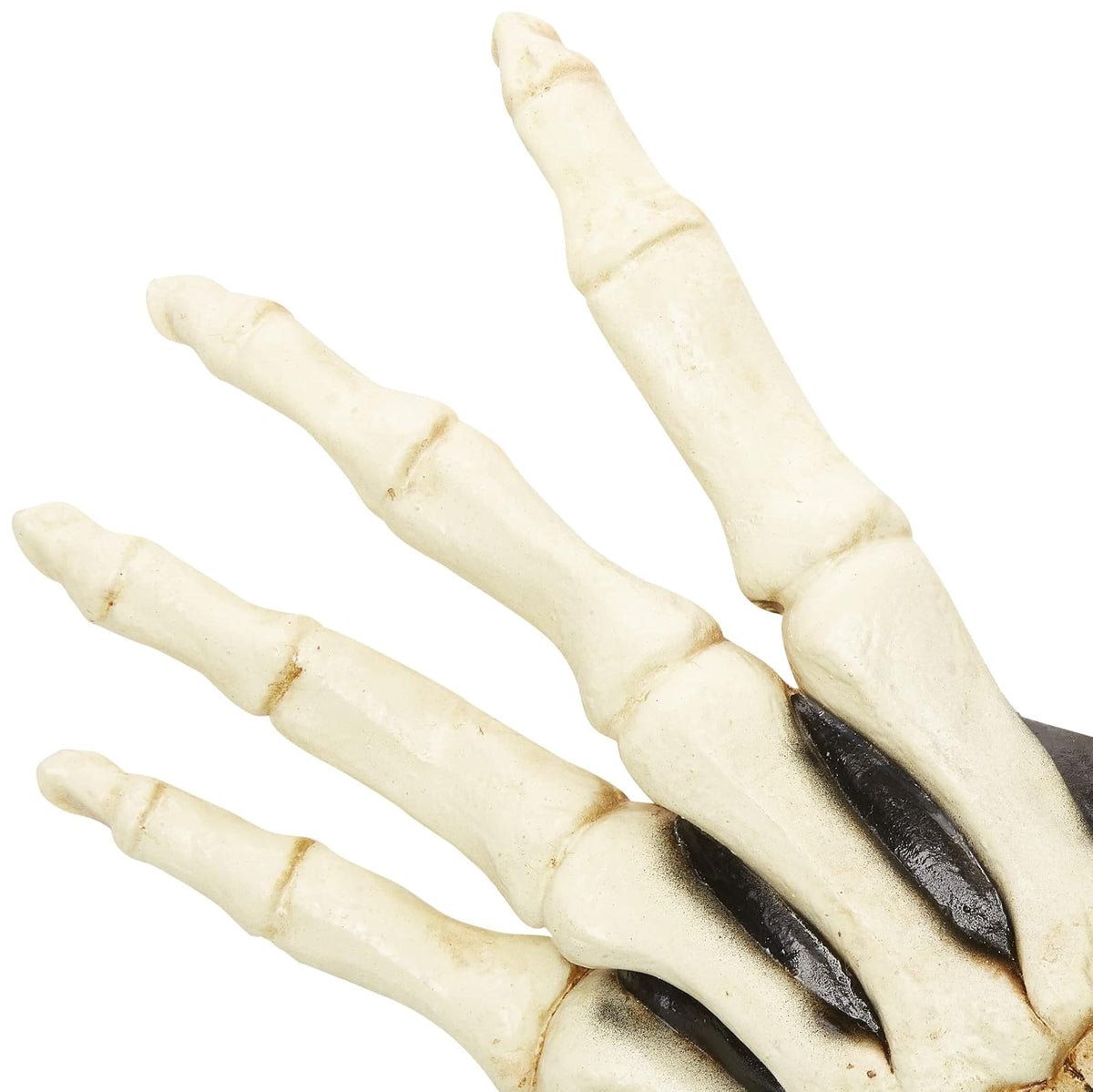 Ghoulish Productions Manos Esqueleto, Accesorios De Halloween Hombre, Blanco (White), As Shown