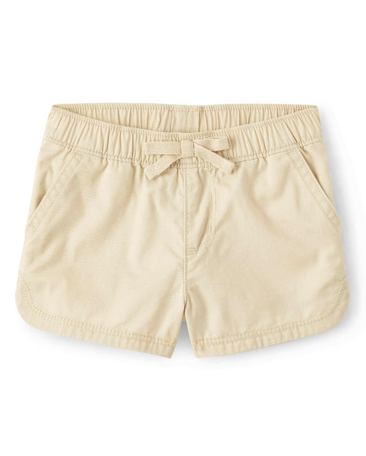 The Children's Place - Pantalones Cortos de Cambray para bebés y niños pequeños