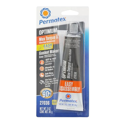 Permatex Fabricante de Juntas Optimum Gris, 3.35 oz, 27036