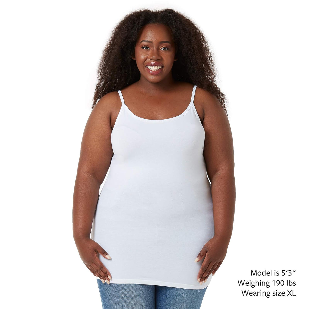 Downeast Wonder Camisole Cami Shirt Camiseta de Tirantes para Mujer