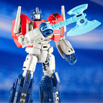 Transformers: One - Figura de Prime Changer Optimus Prime (Orion Pax) - Juguetes interactivos de Robot - A Partir de 6 años