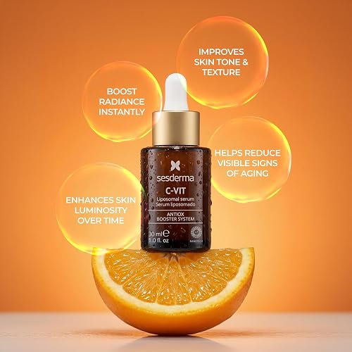 SESDERMA C-VIT Serum Facial Vitamina C Suero Hidratante Anti Edad Anti Manchas Tonificador y Reafirmante 30 ml