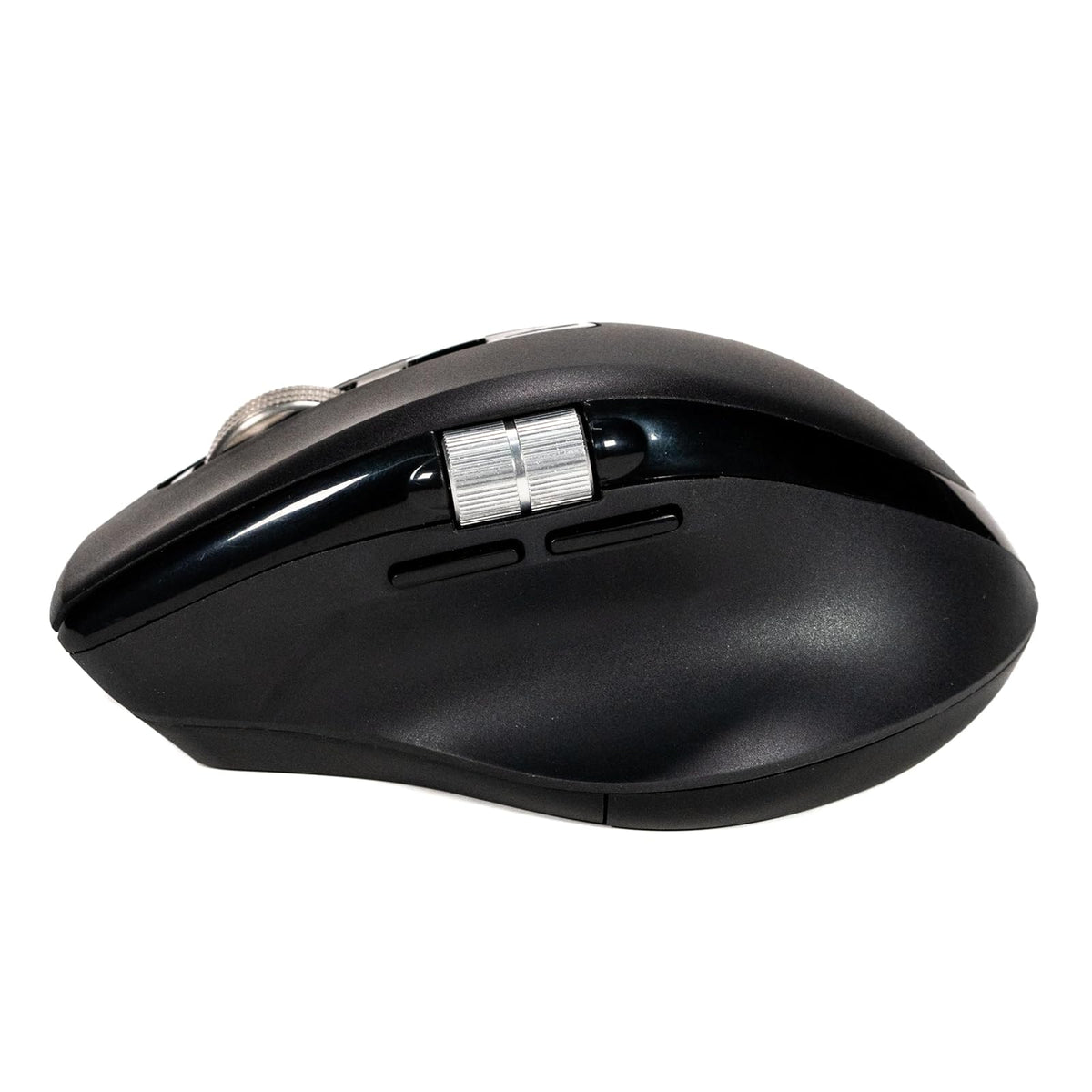 Naceb Technology Mouse Inalámbrico Doble Scroll - Bluetooth y 2.4GHz - Ergonómico con Rueda Lateral y Botón dpi - NA-0133