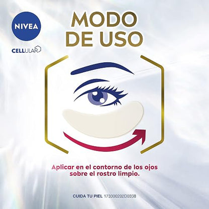 NIVEA Kit Anti-manchas Rutina Facial Completa Luminous 630 (4 piezas), Enriquecida con Ácido Hialurónico Serum facial + Fluido facial con Vitamina E y FPS50 + Contorno de Ojos Anti-ojeras + Crema de Noche Reparadora