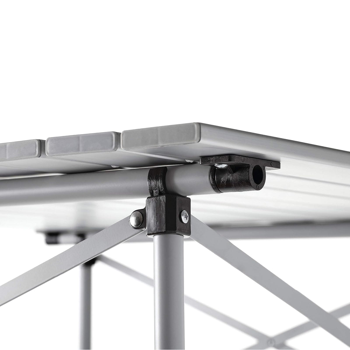 Coleman - Mesa Plegable para Exteriores | Mesa de Camping de Aluminio ultracompacta, Blanca