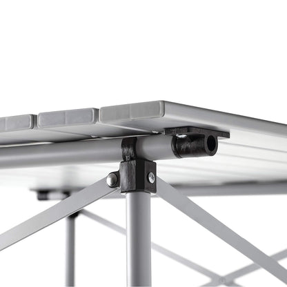 Coleman - Mesa Plegable para Exteriores | Mesa de Camping de Aluminio ultracompacta, Blanca