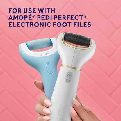 Amope Pedi Perfect Electronic Foot File Refills, Extra Coarse (Pack of 2)
