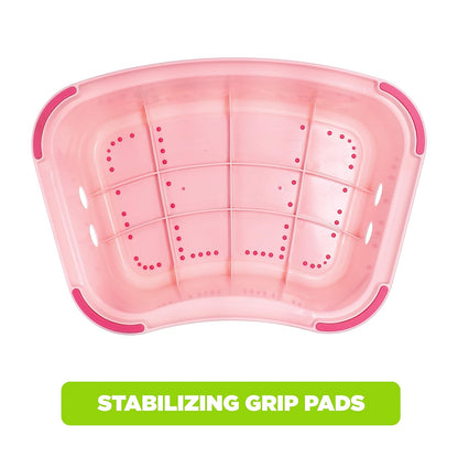 Disney Princess Loving Life - Taburete para niños, Entrenamiento para IR al baño, Antideslizante, baño, Cocina, Ligero