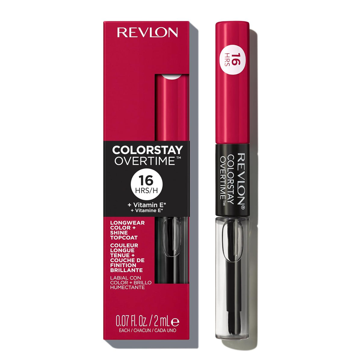 Revlon ColorStay Overtime Lipcolor Labial de Larga Duración - Rojo