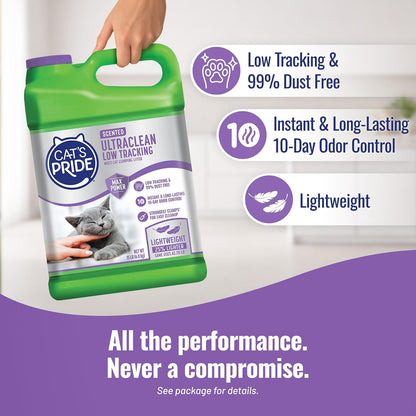 Cat'S Pride MAX Power UltraClean - Arena de bajo rastreo para Gatos de 15 Libras