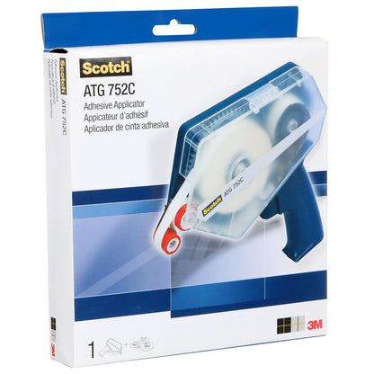 3M Scotch ATG 752C - Aplicador de calcomanía, rollos de 1/2" y 3/4" de ancho