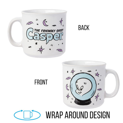 Silver Buffalo Casper The Friendly Ghost - Taza de cerámica, 20 onzas