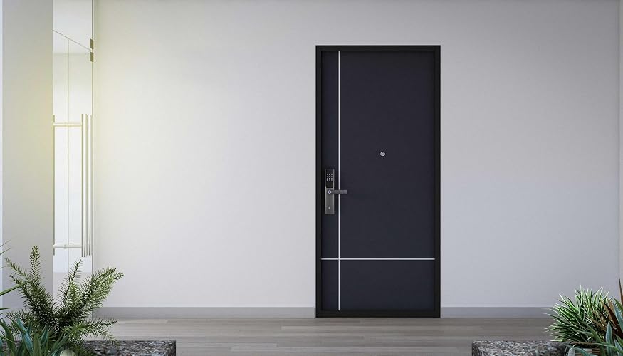 Yale Cerradura Para Puerta Inteligente Digital Con Huella De Alta Seguridad Modelo Julius