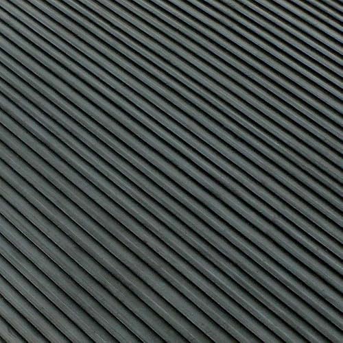 Alfombrillas de Goma Antideslizantes para Exteriores Rubber-Cal Ramp-Cleat – Alfombrilla de Piso de 1/8" x 3 pies x 8 pies