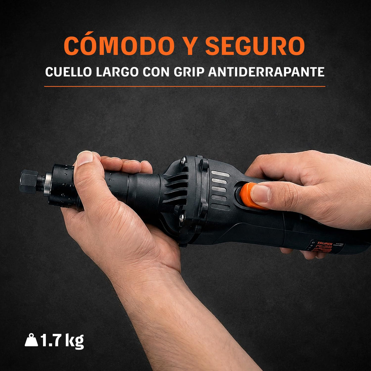 Truper ESRE-1/4N, Esmeril recto (rectificador) 1/4" 600 W industrial