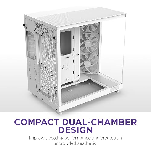 NZXT Gab H6 Flow Blanco ATX