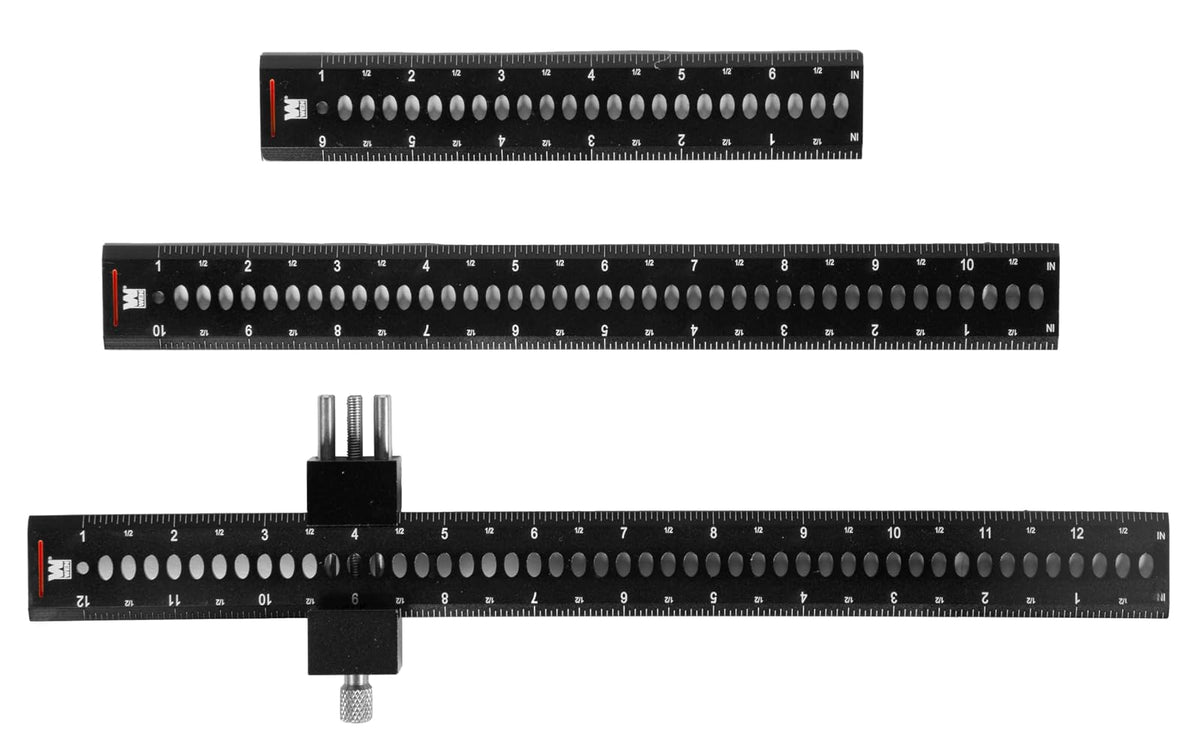 WEN - Escala Cuadrada y Multifunción, Aluminio y Acero Inoxidable, 12 Pulgadas