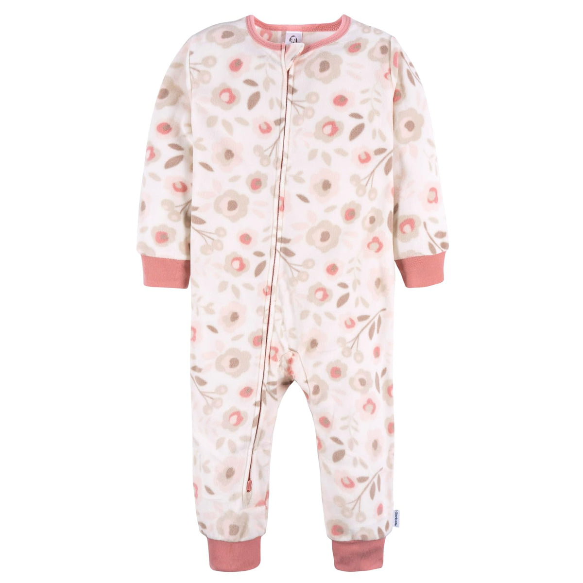 Gerber Flame Resistant Fleece Footless Pajamas 3-Pack Durmientes para bebés y niños pequeños bebés niñas