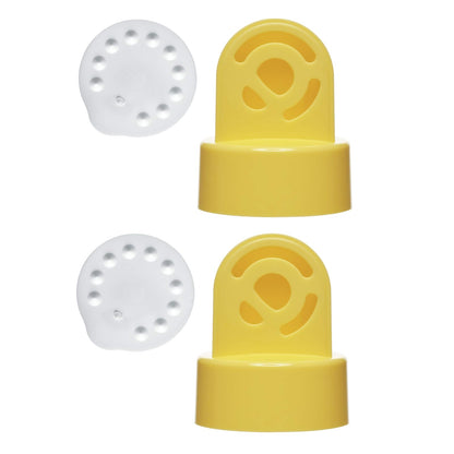 Medela| Repuestos de Válvulas y Membranas para Extractores de Leche Pump In Style Advanced, Swing y Harmony | Contiene: 2 válvulas y 2 membranas