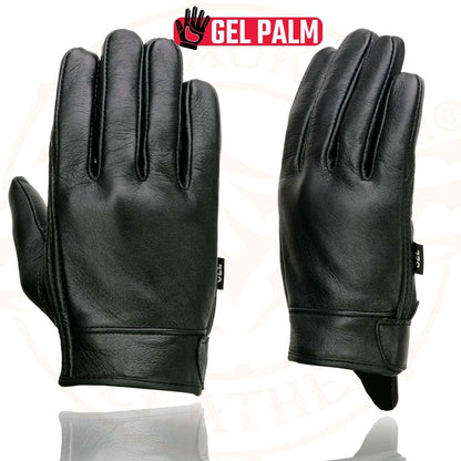 Milwaukee Leather Guantes de Verano para Hombre, Negro, XL, MG7510-BLK-XL