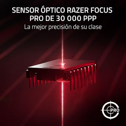 Razer Viper V3 HyperSpeed Ratón Inalámbrico para Esports: Diseño Ligero De 82g - Sensor Óptico De 30K dpi - hasta 280 Horas De Batería - Inalámbrico HyperSpeed - Interruptores Mecánicos Gen-2 - Negro