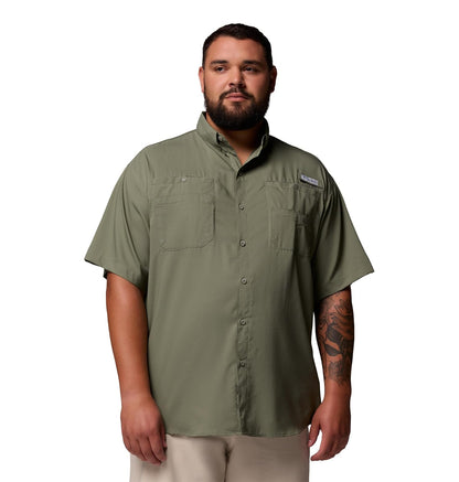 Columbia Men's Tamiami II Short Sleeve Shirt, Cool Grey