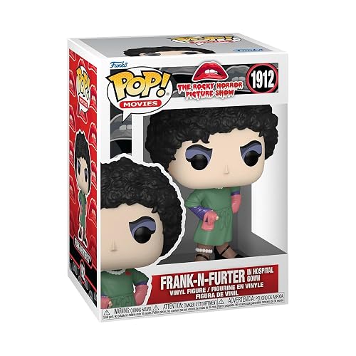Funko Pop! Movies: Rocky Horror Picture Show - Frank-N-Furter | Mercancía Oficial de Terror - Figura de Vinilo Coleccionable para Decoración - Regalo de Cumpleaños para Fans