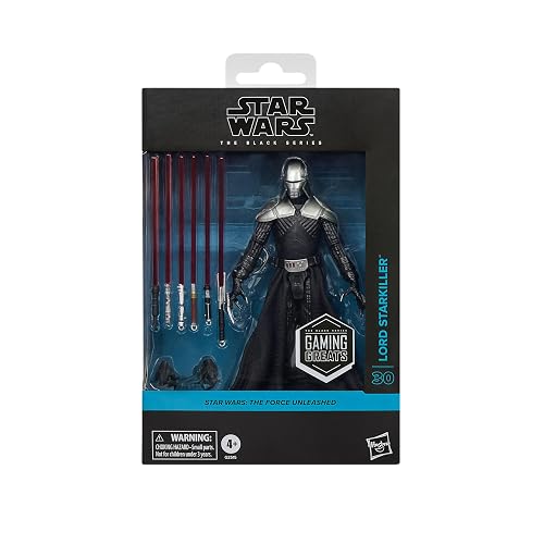 Star Wars The Black Series Gaming Greats Lord Starkiller, Poder de la Fuerza, Figura Deluxe Coleccionable de 15 cm