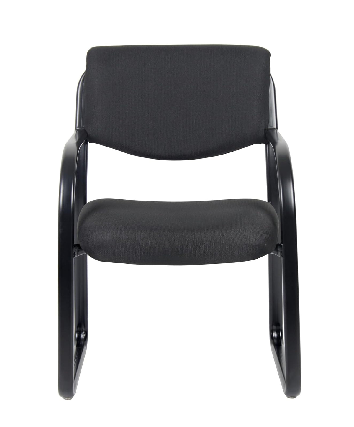 Boss B9521-BK Fabric Plus Guest Chair, Black