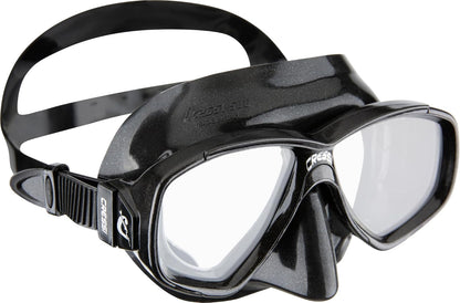 Cressi Perla, Mascarilla de Silicona para Adultos de Volumen Interior pequeño para Buceo, Snorkeling, Calidad Italiana Desde 1946