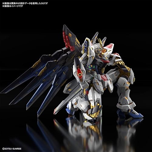 BANDAI SPIRITS(バンダイ スピリッツ) MGEX Mobile Suit Gundam Seed Destiny Strike Freedom Gundam Escala 1/100 Modelo de plástico codificado por Colores