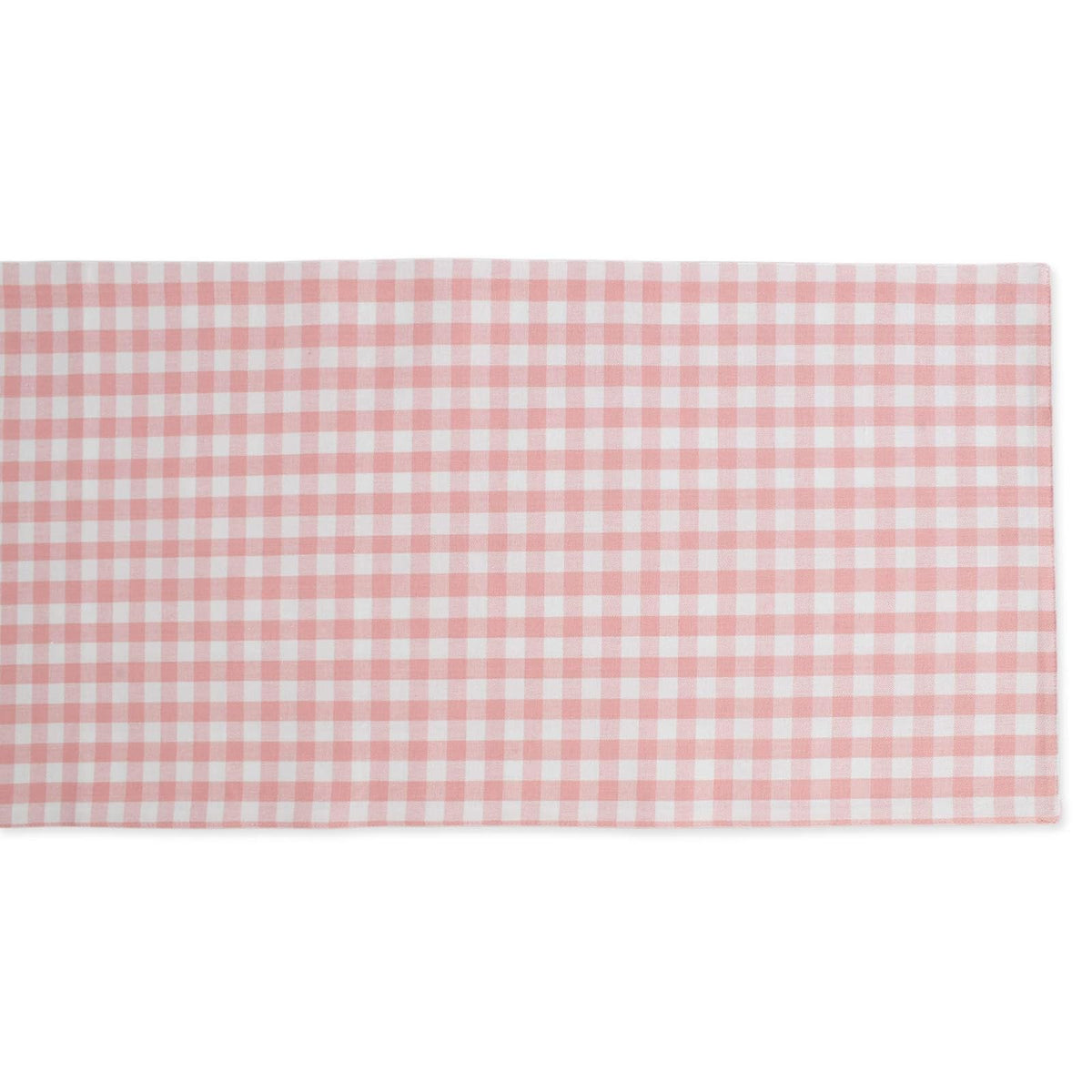 DII Camino de Mesa a Cuadros Rosa 14 x 72 Pulgadas
