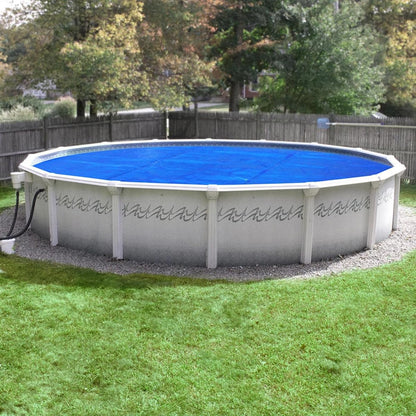 Robelle 12S-8 Box - Cubierta Solar Resistente para Piscina Redonda de 12 pies, Color Azul, Azul, 1. Round - 15 ft. Pool