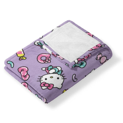 Northwest Hello Kitty - Manta de Seda con Tacto de 46 x 60 Pulgadas, Color Caramelo Lindo