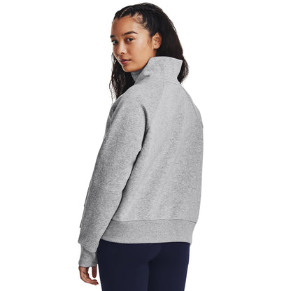 Under Armour Forro Polar Rival con Media Cremallera Sudadera para Mujer