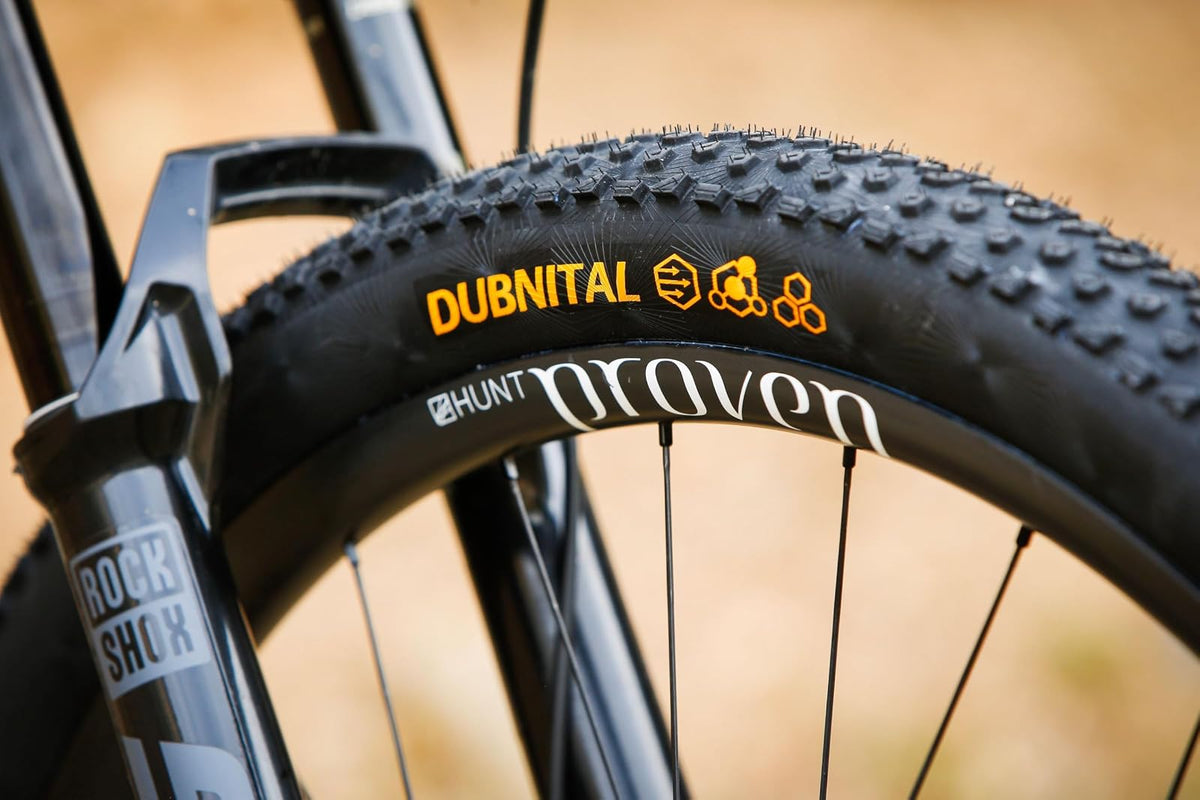 Continental Dubnital - Neumático para bicicleta de montaña sin cámara - Rápido y agarre en terrenos duros - E25 Ebike clasificado -