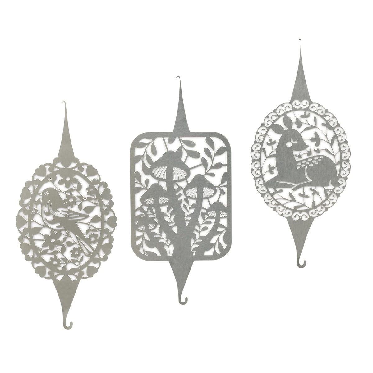 Dritz Woodland Threader, plata 3 unidades