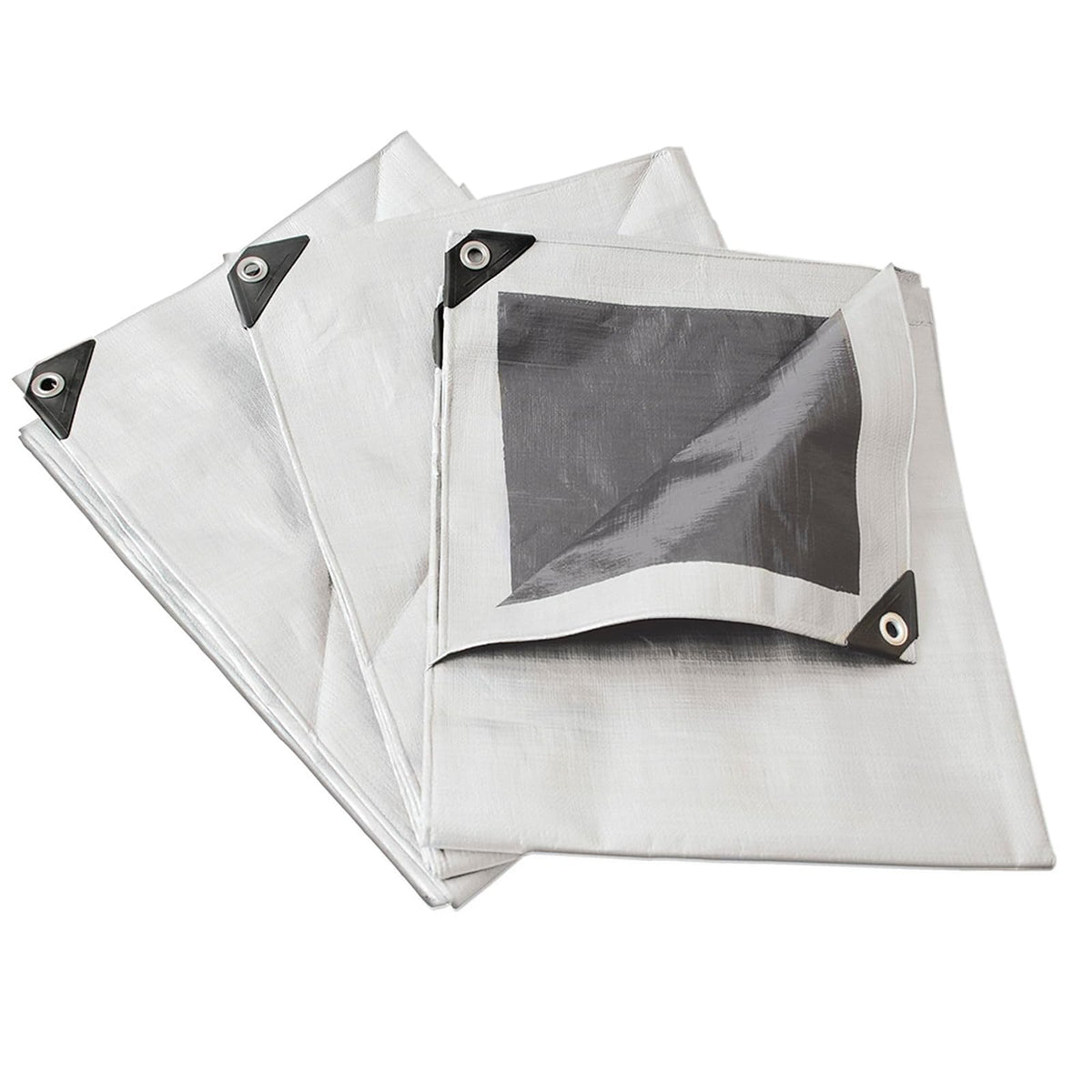 Surtek LR4X6B Lona Reforzada, 4 X 6 m, color blanco