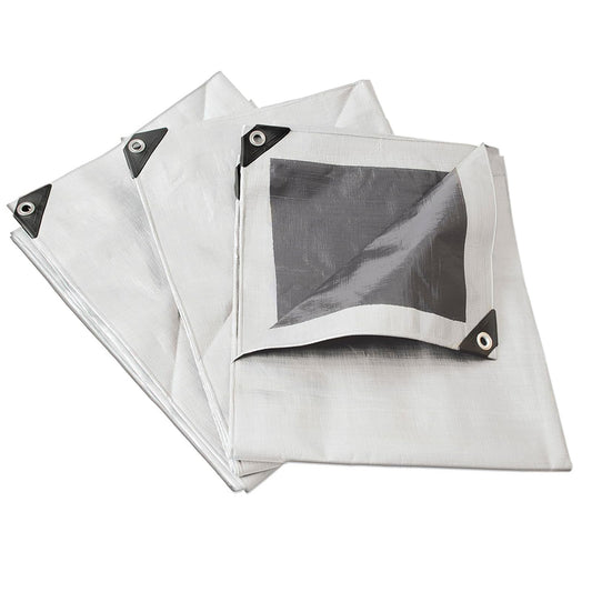 Surtek LR3X4B Lona Reforzada, 3 X 4 m, color blanco