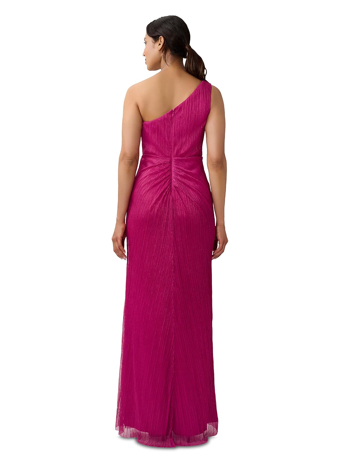 Adrianna Papell (ADRIL) Stardust Vestido Plisado drapeado Vestido de cctel para Mujer