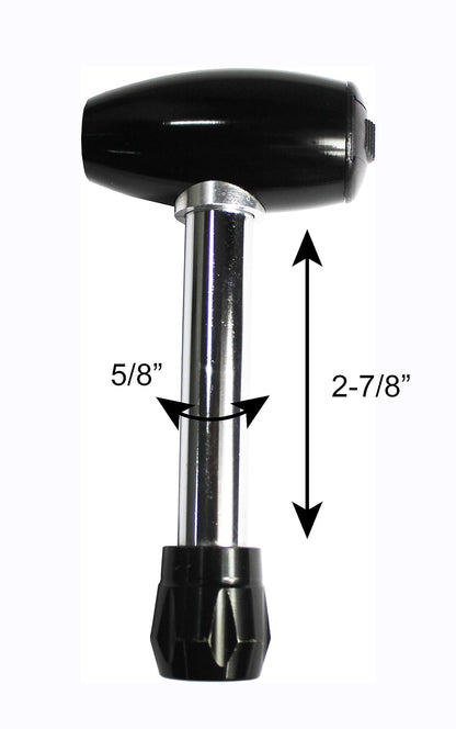 MaxxHaul 70367: 5/8" Forged Steel Rotating Hitch Lock with Anodized Aluminum Locking Head