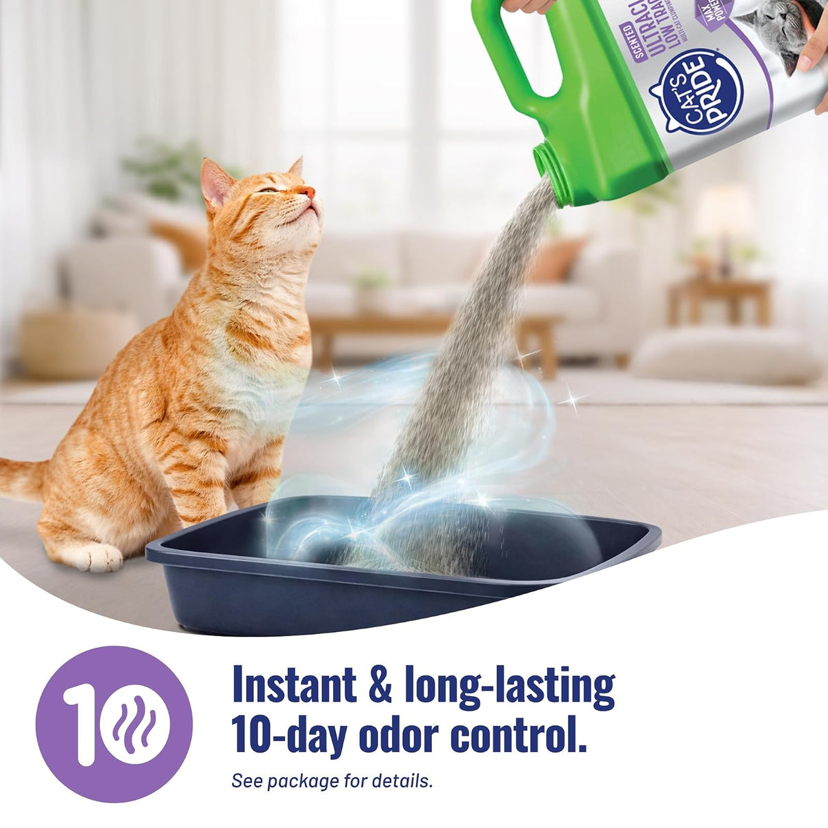 Cat'S Pride MAX Power UltraClean - Arena de bajo rastreo para Gatos de 15 Libras