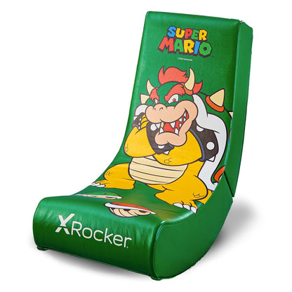 X Rocker Silla de Juegos Yoshi Super Mario Amarillo - Bowser