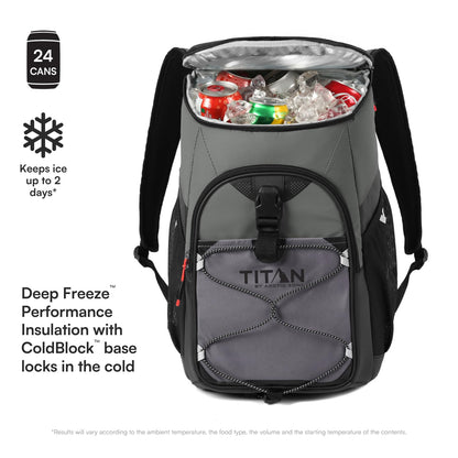 Arctic Zone Titan Deep Freeze - Enfriador de Mochila para 24 latas