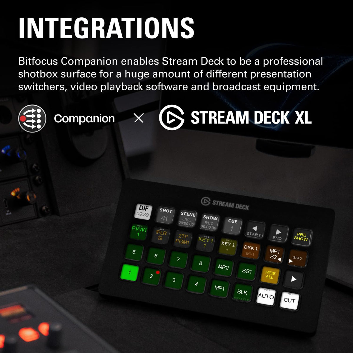 Elgato Stream Deck XL, Controlador avanzado de Estudio