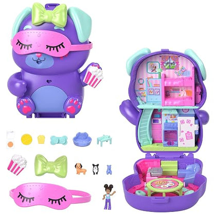 Polly Pocket Set de Juego Mundo de Compactos de Polly para niñas de 4 años en adelante