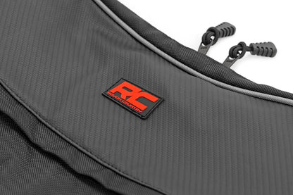 Rough Country - Bolsa de almacenamiento de techo para Polaris RZR & Can-Am Defender Max, nailon resistente al agua, bolsa de carga UTV