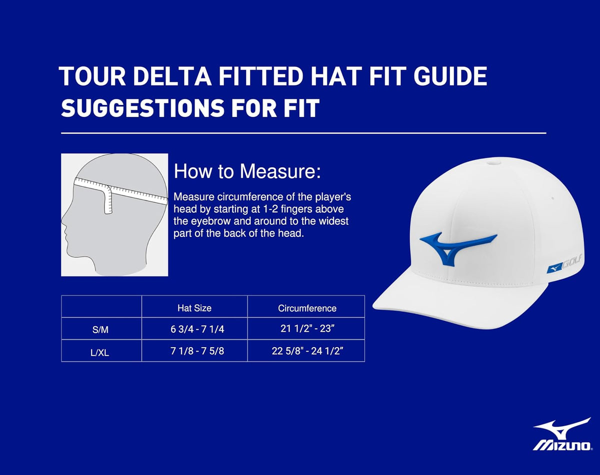 Mizuno Tour Delta - Gorro Ajustado para Mujer