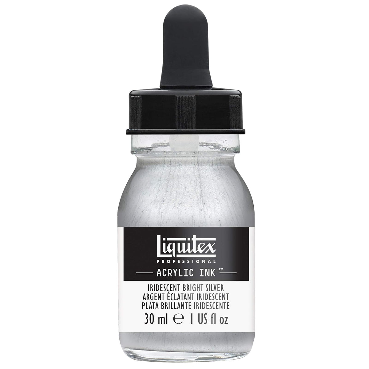 Liquitex Professional Tinta Acrílica 30 ml - Plateado (Iridescent Bright Silver)